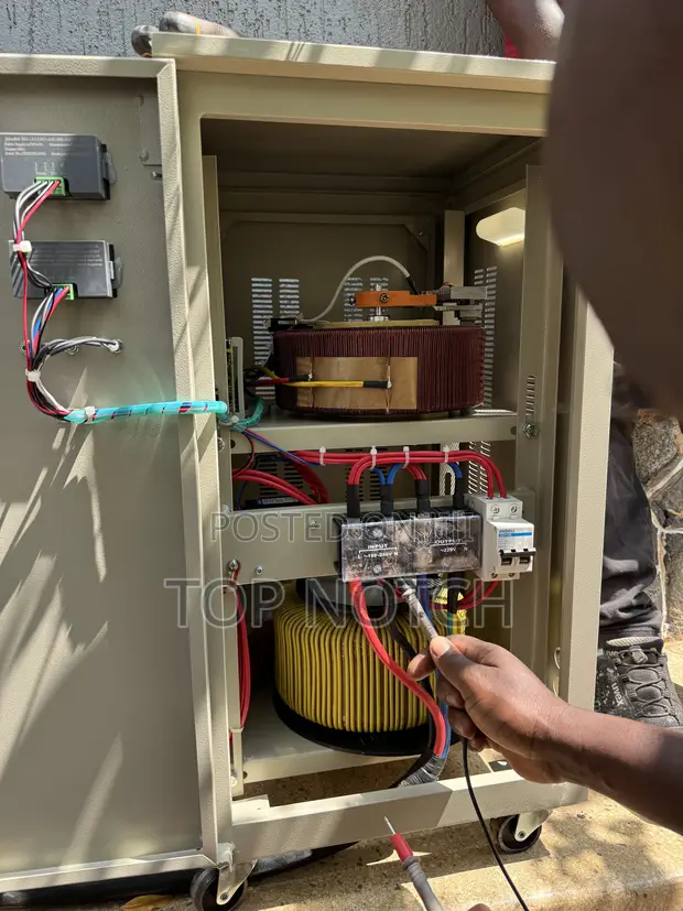 15000VA Automatic Voltage Stabilizer - 1