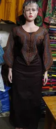 Zuri Designer Cotton Kitenge Dress - 2