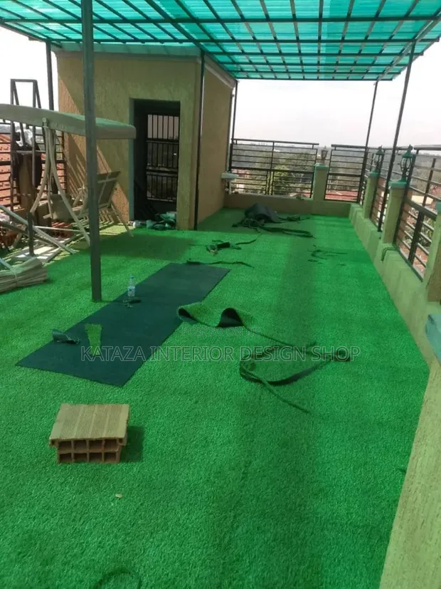 Rooftop Balcony Grass Carpet - Installation Available - 1