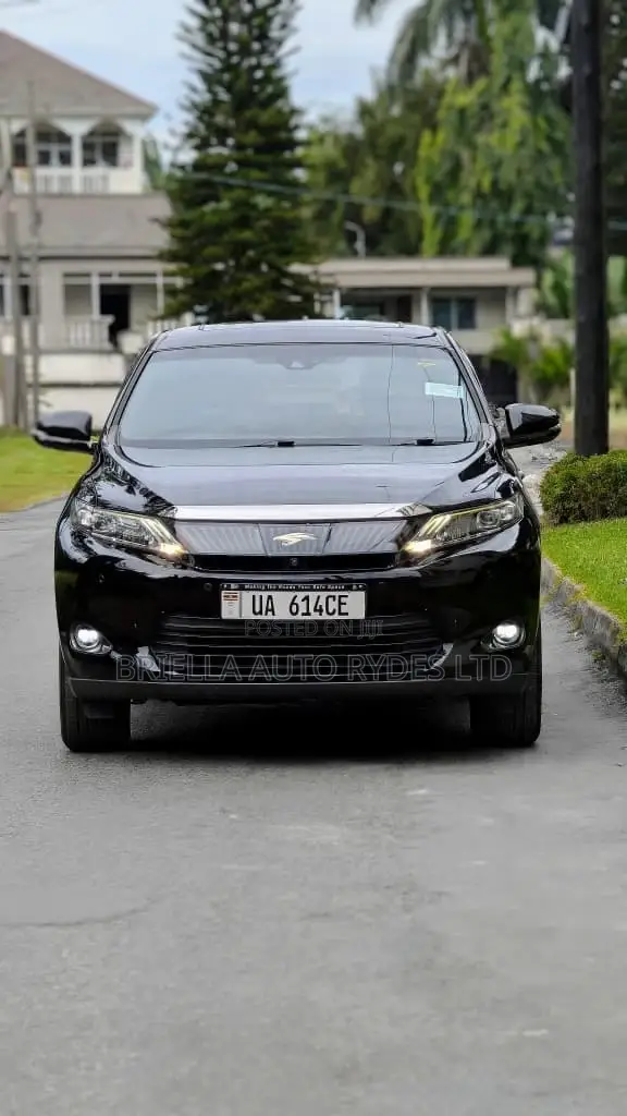 Toyota Harrier 2016 Black - 1