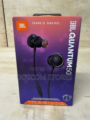 JBL Quantum 50 Wired In-Ear Gaming Headphones