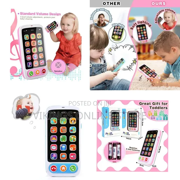 Baby Toy Phone with Music & Lights - 1