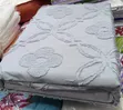 Gray Tufted Duvet Cover Set - Brand New - 2