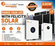 Felicity 5kWh 4kVA 24V Hybrid Solar System - 1