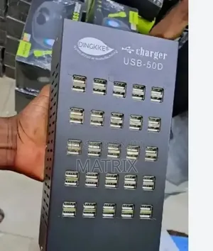 Intelligent USB Charging Station with 50 Ports