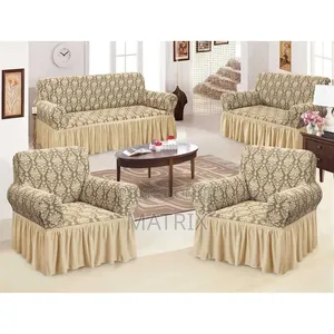Turkish Jacquard 7-Seater Sofa Cover Set
