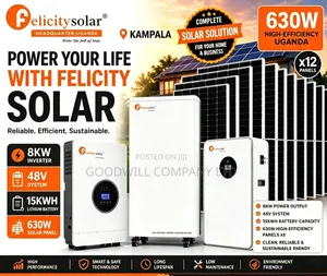 Felicity 15kWh 8kVA Hybrid Solar System