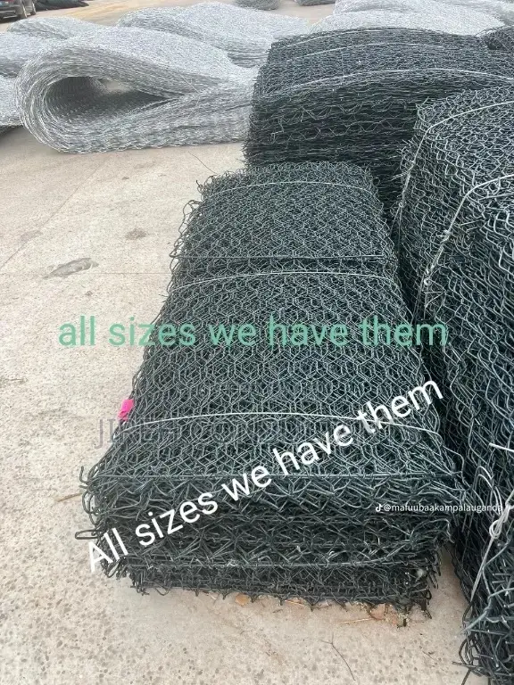 Original Green Coated Gabions - 1