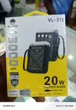 Villaontel VL-316 Power Bank 13000mAh, 20W Fast Charge - 3