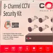 COFE 8-Channel 1080p CCTV Security Kit - 2