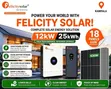 Felicity 25kWh 12kVA 48V Complete Hybrid Solar System - 1