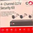 COFE 4-Channel CCTV Security Kit - 2
