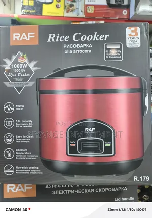 RAF Rice Cooker R.179 - 5.0L, 1000W