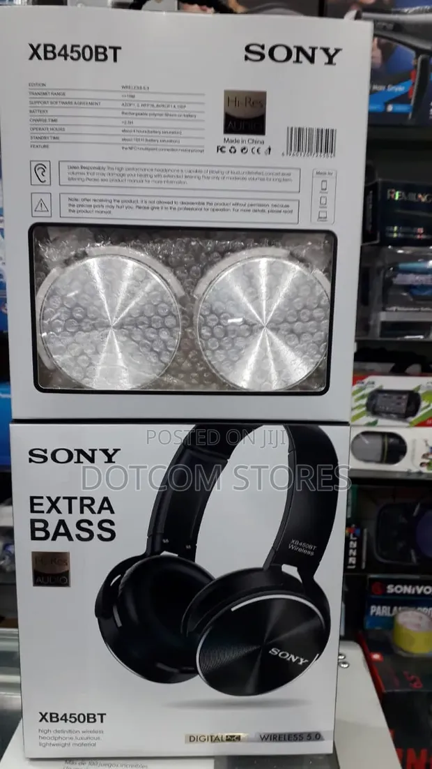 Original Sony Wireless Extra Bass Headphones - 1