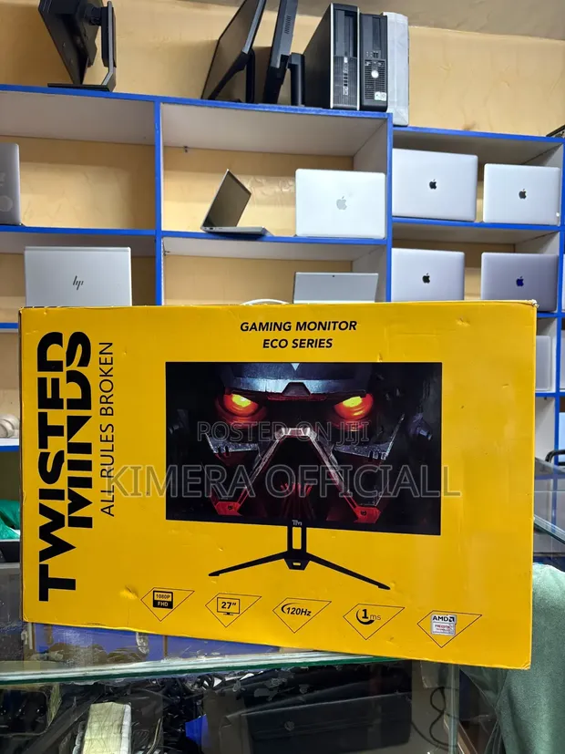 Twisted Minds 27" Gaming Monitor - Ultra HD, 120Hz - 1