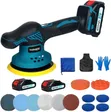 GE Cordless Car Polisher, 2x 21V 2.0Ah Batteries - 1