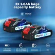 GE Cordless Car Polisher, 2x 21V 2.0Ah Batteries - 5
