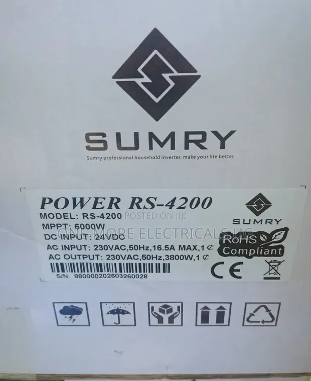 Sumry 7kVA Smart Hybrid Inverter Charger (48V) - 1