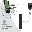 Portable Folding Camping Chair with Cup Holder - 2