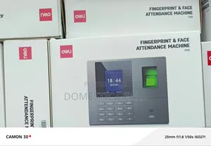 Deli ES161 Fingerprint & Face Attendance Machine