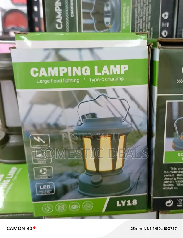Rechargeable LED Camping Lantern - 1000 Lumens - 1