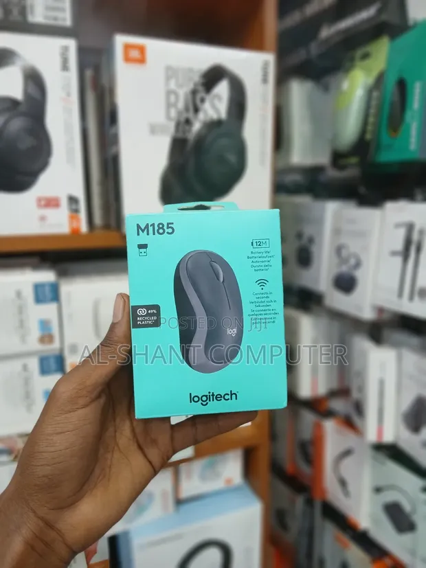 Logitech M185 Wireless Mouse - 1