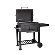 Portable Charcoal Barbecue Grill with Wheels - 3