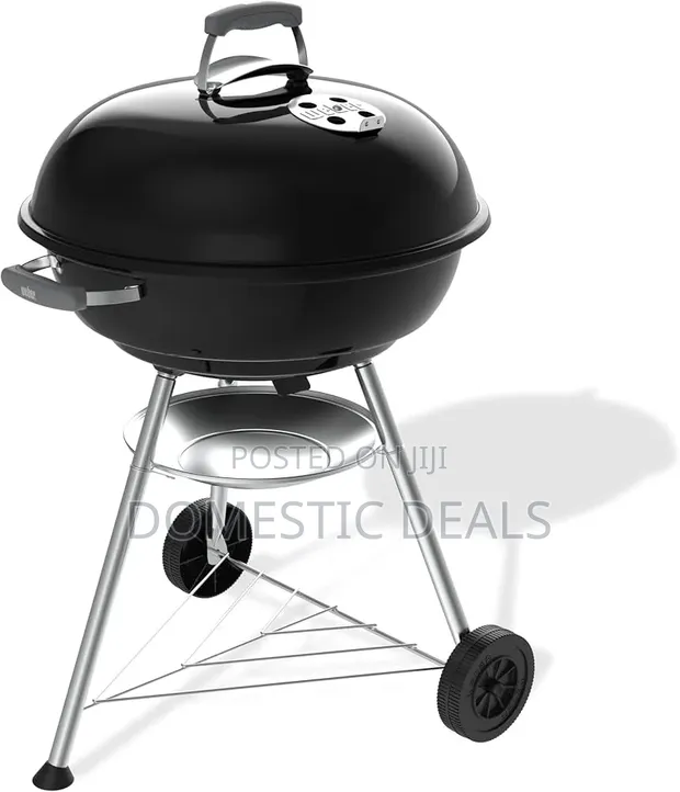 Weber Compact Kettle Charcoal Grill - 1