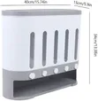 5-in-1 Cereal & Dry Food Dispenser Container - 4