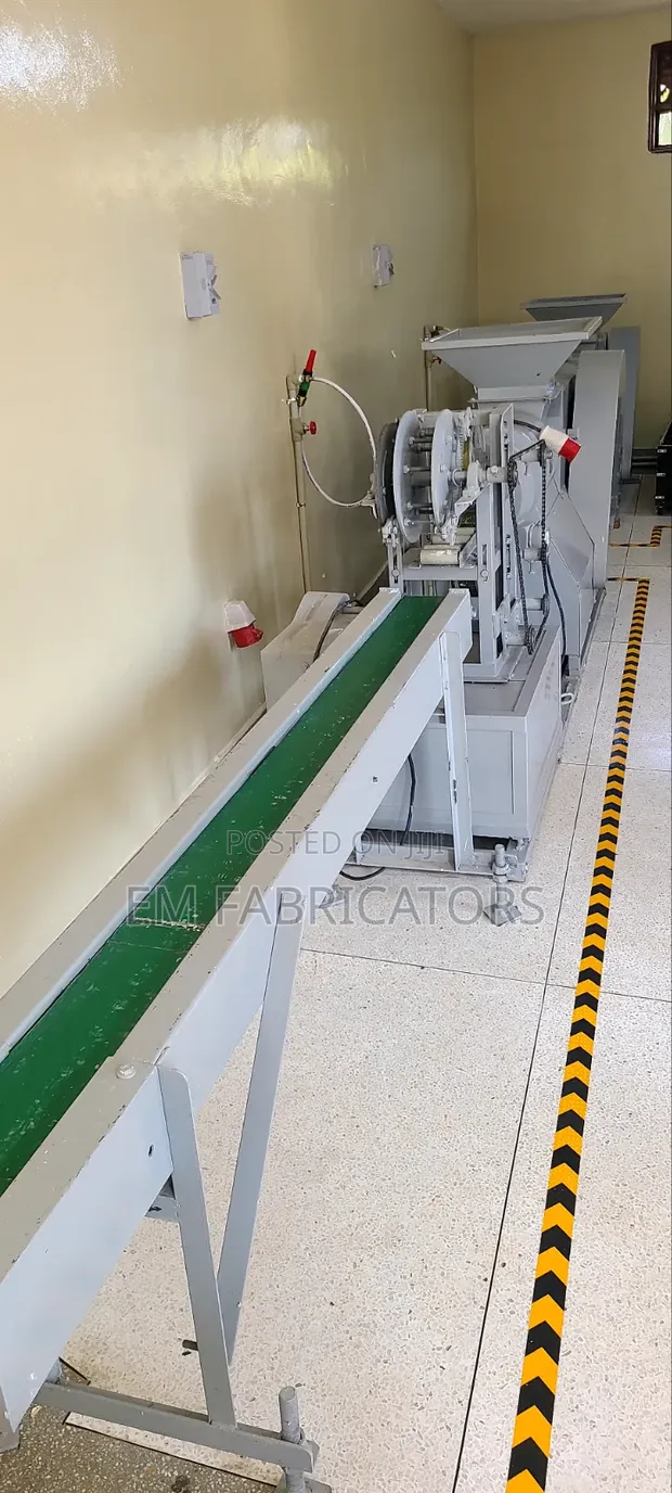 600 Kg/Hr Soap Making Machine: Boiler, Mixer, Plodder, Cutter, Conveyor - 1