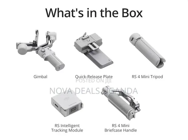 DJI RS 4 Mini Combo Gimbal Stabilizer - 1