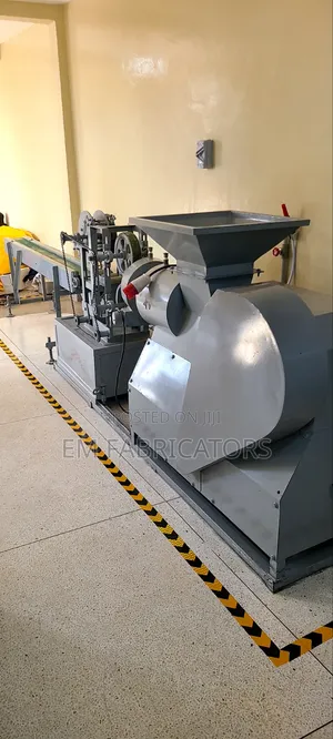 600kg/Hr Soap Plodder, Boiler Mixer with Self Cutter