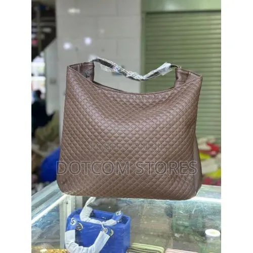 New Luxury Quilted Hobo Tote Bag - 1