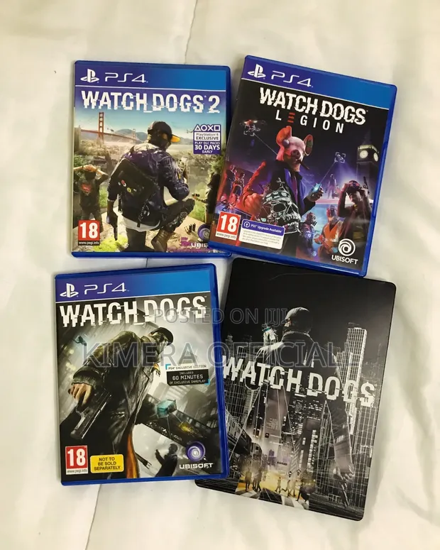 Watch Dogs Games CDs for PlayStation 4 - 1