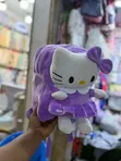 Plush Pink Bunny Backpack with Detachable Toy - 2