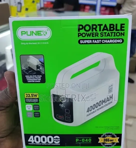 Punex Power Bank Station 40000mAh 22.5W - 1
