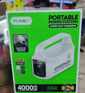 Punex Power Bank Station 40000mAh 22.5W