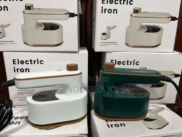 Compact Electric Travel Iron & Garment Steamer - 1