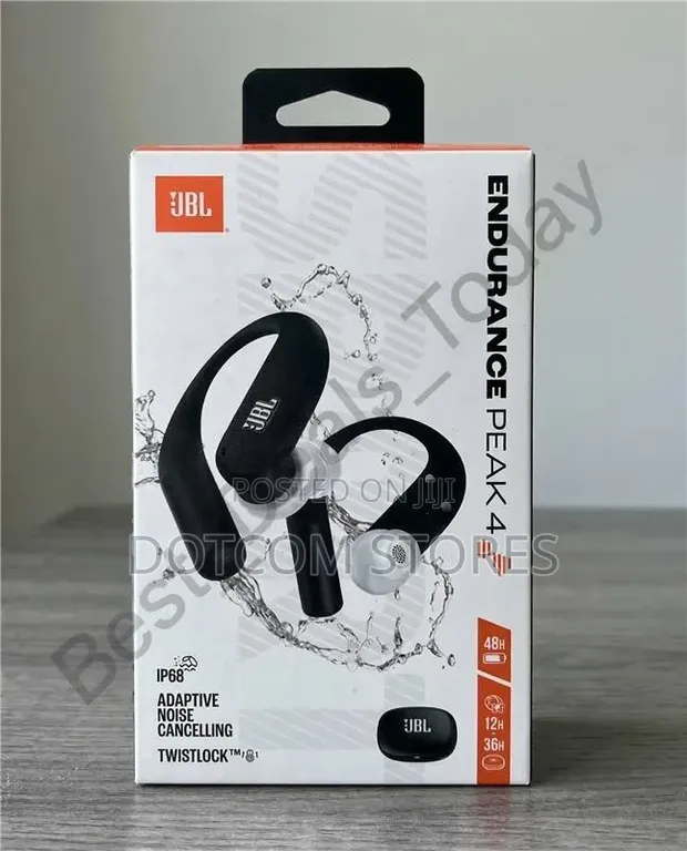 JBL Endurance Peak 4 True Wireless Sport Earbuds - 1
