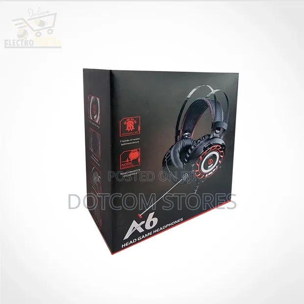 A6 "Head Game Headphones" Gaming Headset - 1