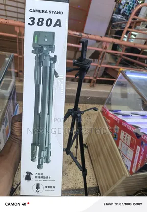 380A Professional Tripod for DSLR Cameras & Mobile Phones