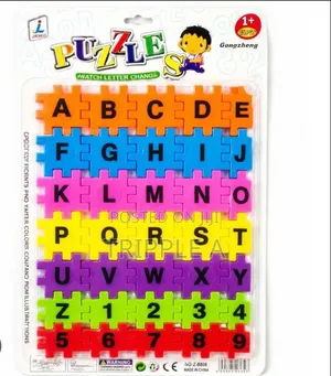 Puzzle English Alphabet Letters