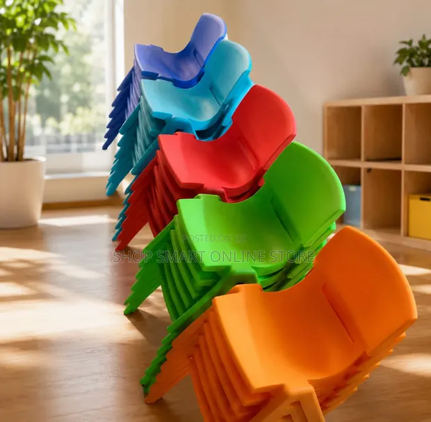 Brand New Plastic Kids Chairs (Armless) - 1