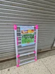 Multicolored Pink Clothes Drying Rack - 1