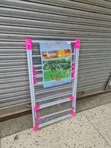 Multicolored Pink Clothes Drying Rack - 2