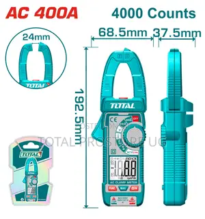 Digital AC Clamp Meter - 4000 Counts