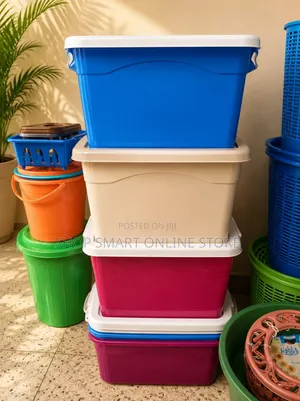 Multi-Space Heavy Duty Plastic Storage Boxes