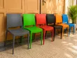 Modern Portable Stackable Plastic Chairs - 2