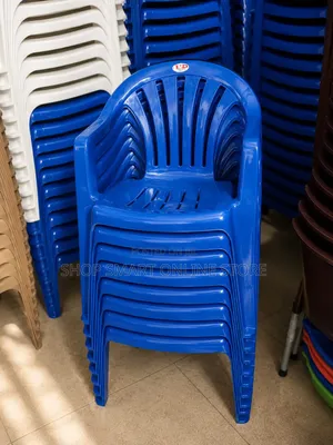 Brand New Stackable Plastic Armrest Chairs