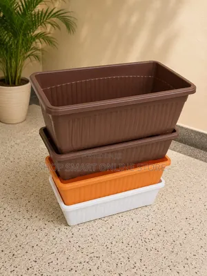 Plastic Flower Pots (Brand New)